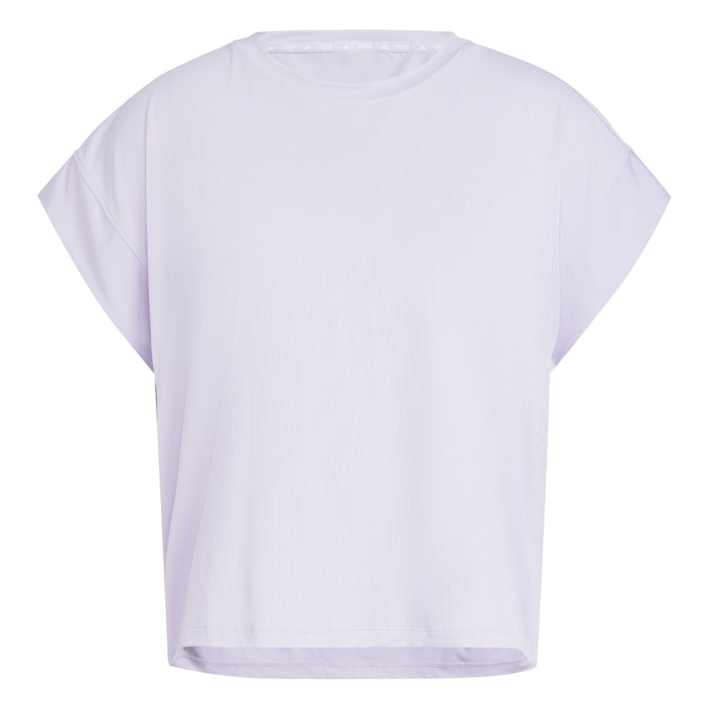 アディダス（adidas）（レディース）YOGA スタジオ Tシャツ KNS52-IX0497