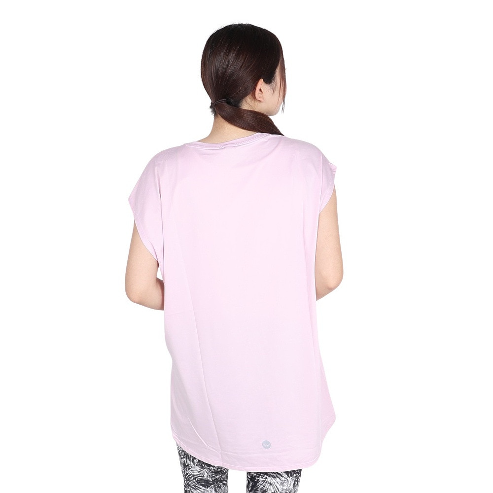 ロキシー（ROXY）（レディース）水陸両用 速乾 UVカットTシャツ AS GOOD AS 24FWRST244531PNK