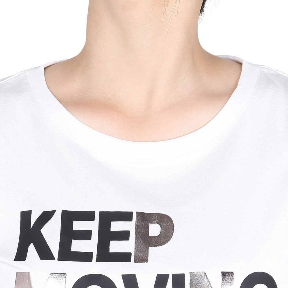 ロキシー（ROXY）（レディース）KEEP MOVING Tシャツ 24FWRST244532WHT