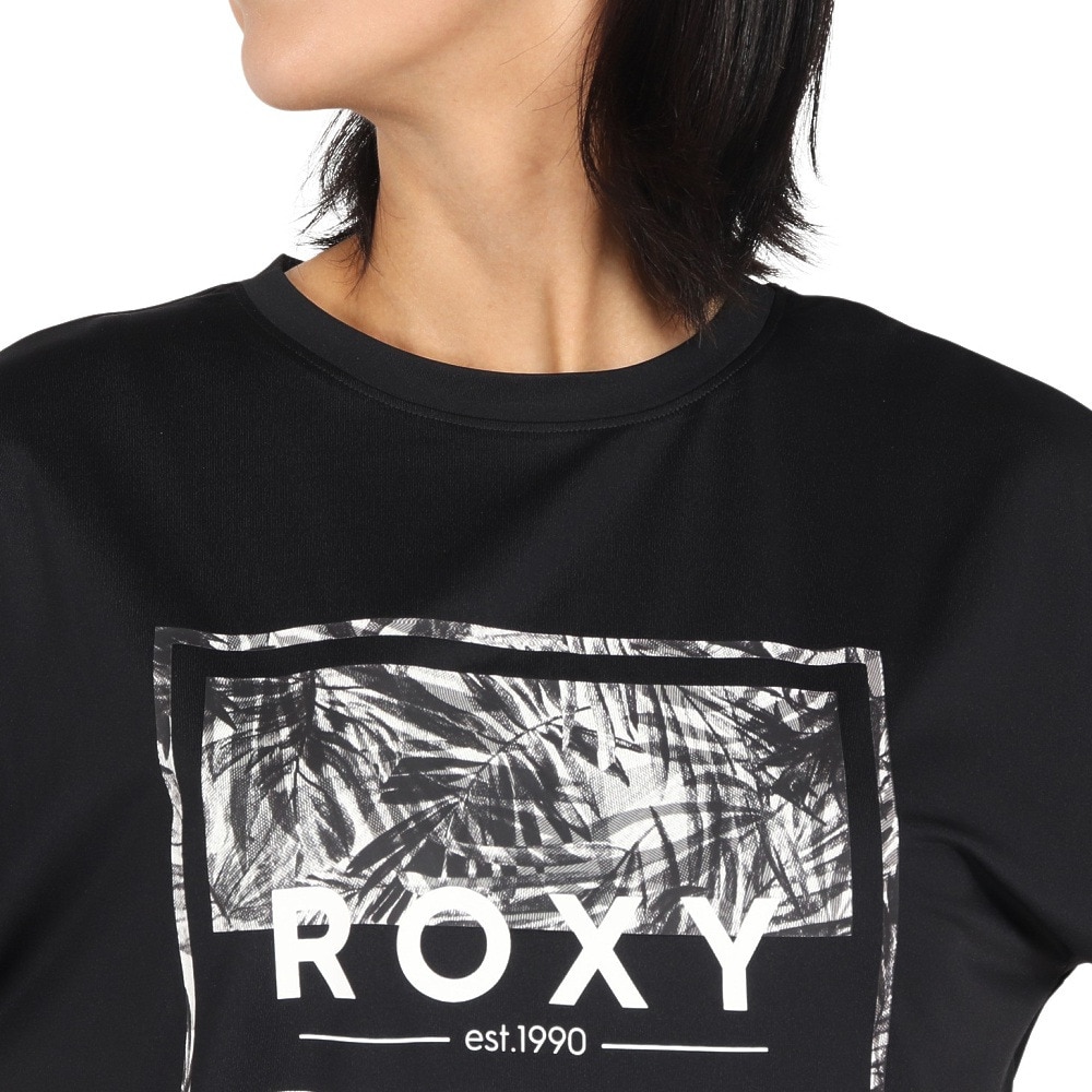 ロキシー（ROXY）（レディース）速乾 水陸両用 半袖Tシャツ HEALING TIME 24FWRST244518BLK