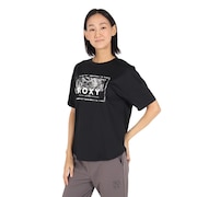 (レディース)速乾 水陸両用 半袖Tシャツ HEALING TIME 24FWRST244518BLK