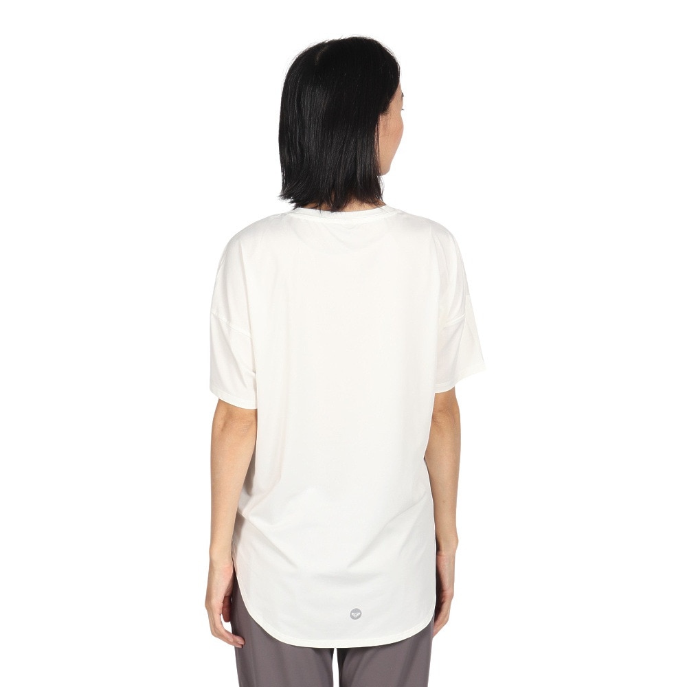 ロキシー（ROXY）（レディース）速乾 水陸両用 半袖Tシャツ HEALING TIME 24FWRST244518WHT
