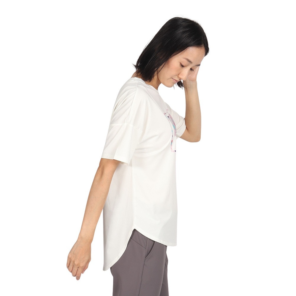 ロキシー（ROXY）（レディース）速乾 水陸両用 半袖Tシャツ HEALING TIME 24FWRST244518WHT