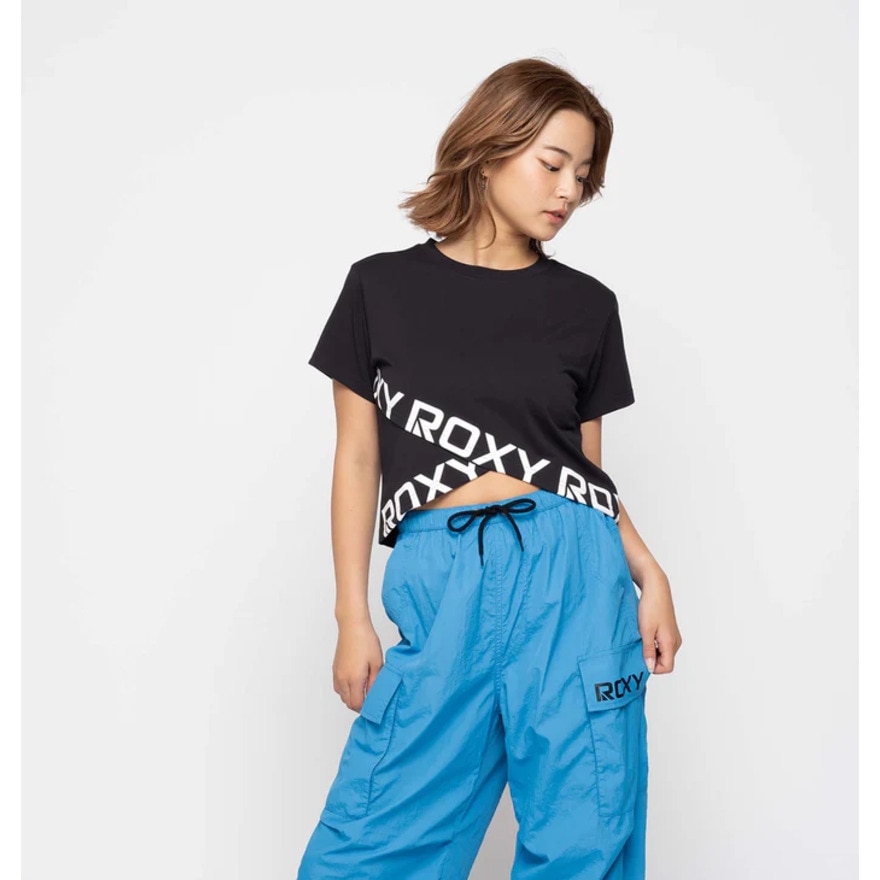ロキシー（ROXY）（レディース）速乾 Tシャツ BIG DEAL 半袖Tシャツ 24FWRST244548BLK