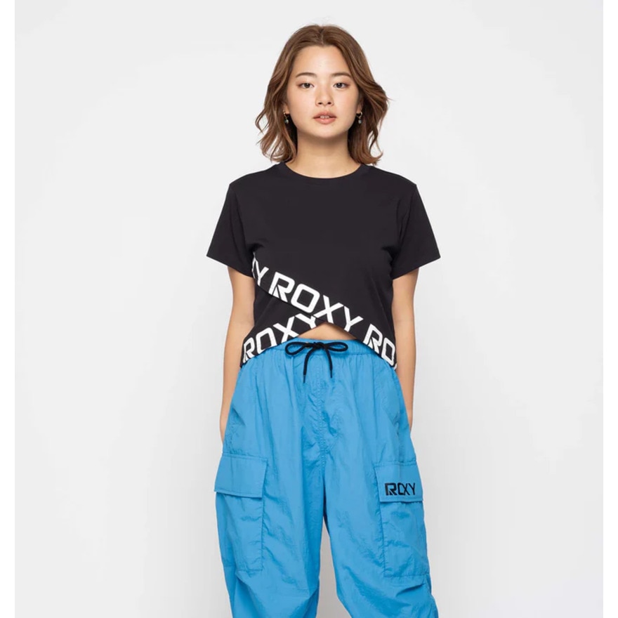 ロキシー（ROXY）（レディース）速乾 Tシャツ BIG DEAL 半袖Tシャツ 24FWRST244548BLK
