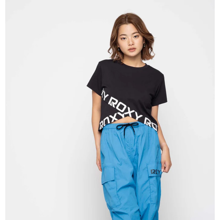 ロキシー（ROXY）（レディース）速乾 Tシャツ BIG DEAL 半袖Tシャツ 24FWRST244548BLK