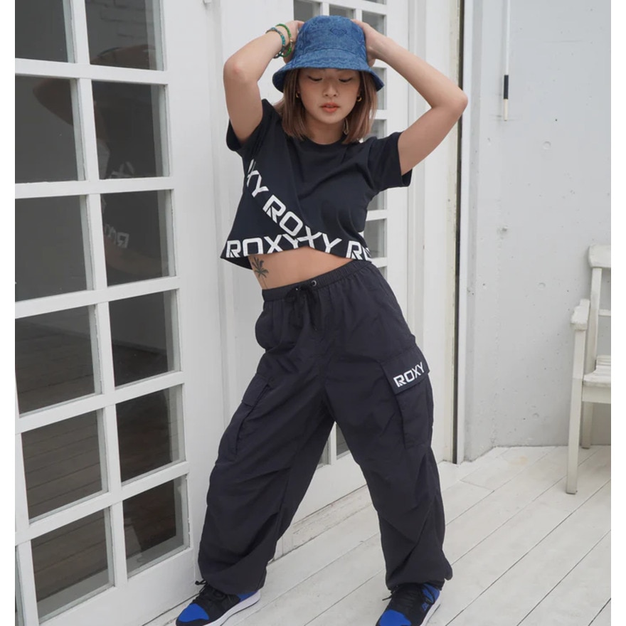 ロキシー（ROXY）（レディース）速乾 Tシャツ BIG DEAL 半袖Tシャツ 24FWRST244548BLK
