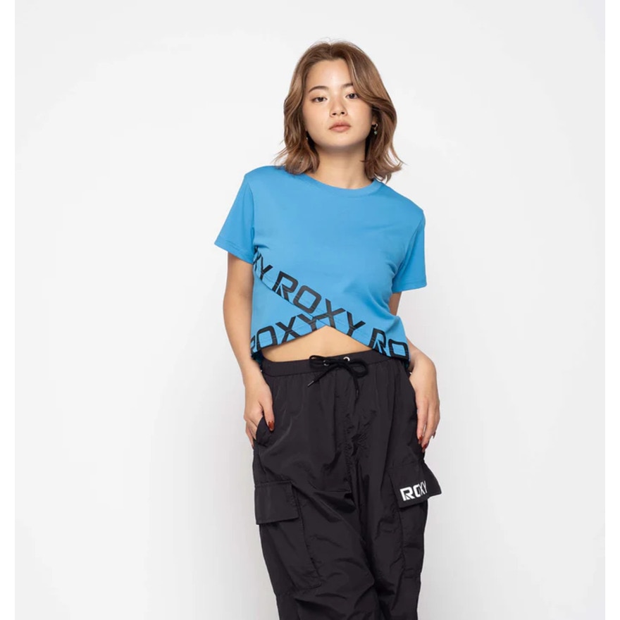 ロキシー（ROXY）（レディース）速乾 Tシャツ BIG DEAL 半袖Tシャツ 24FWRST244548BLU