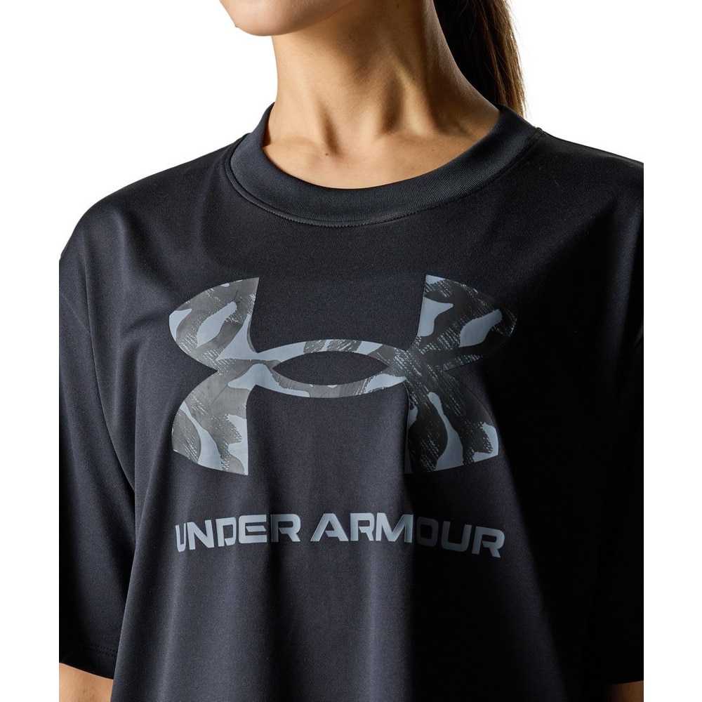 アンダーアーマー（UNDER ARMOUR）（レディース）UAテック オーバーサイズ 半袖Tシャツ 6001329 001