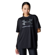 (レディース)UAテック オーバーサイズ 半袖Tシャツ 6001329 001