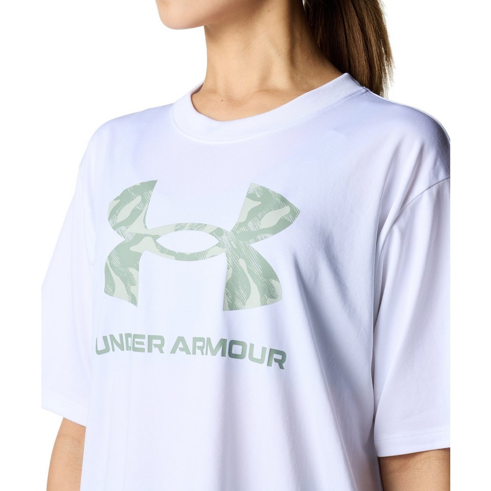 アンダーアーマー（UNDER ARMOUR）（レディース）UAテック オーバーサイズ 半袖Tシャツ 6001329 100