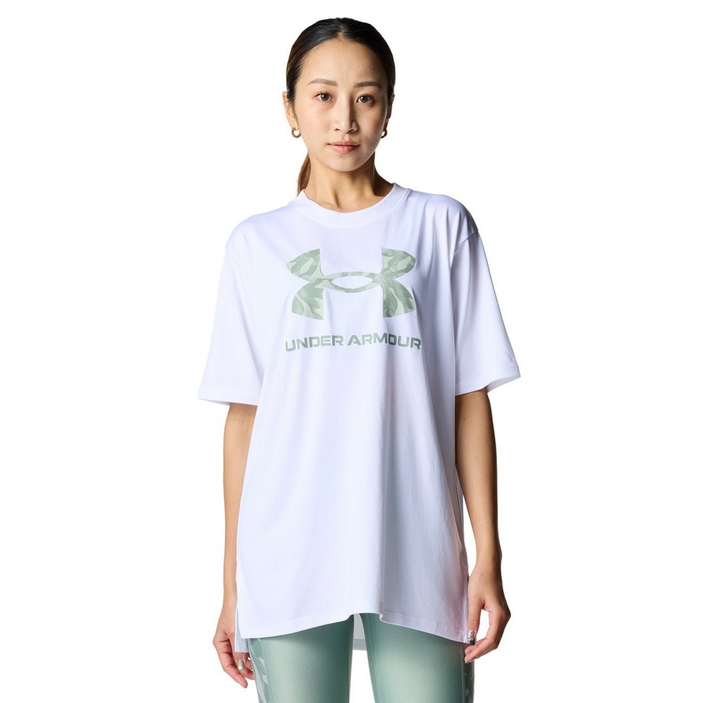 アンダーアーマー（UNDER ARMOUR）（レディース）UAテック オーバーサイズ 半袖Tシャツ 6001329 100