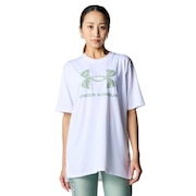 (レディース)UAテック オーバーサイズ 半袖Tシャツ 6001329 100