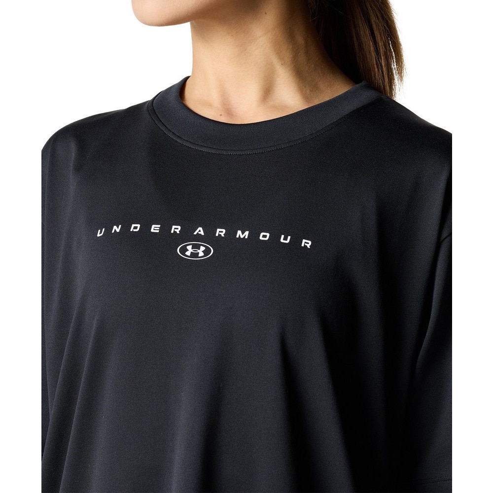 アンダーアーマー（UNDER ARMOUR）（レディース）UAテック オーバーサイズ グラフィック Tシャツ 6001330 001