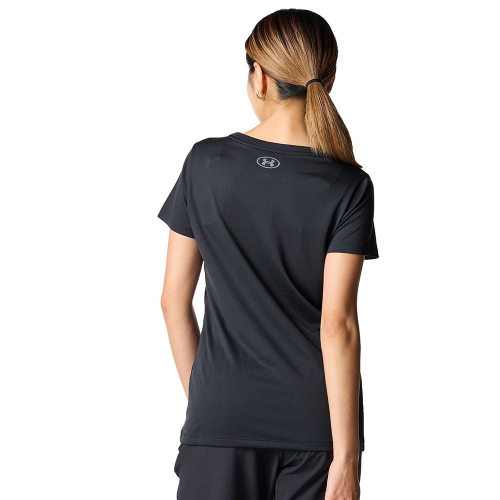 アンダーアーマー（UNDER ARMOUR）（レディース）テック ビッグロゴ ショートスリーブ Tシャツ 6001334 001
