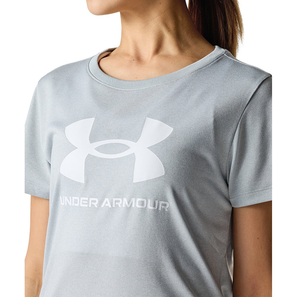 アンダーアーマー（UNDER ARMOUR）（レディース）テック ビッグロゴ ショートスリーブ Tシャツ 6001334 011