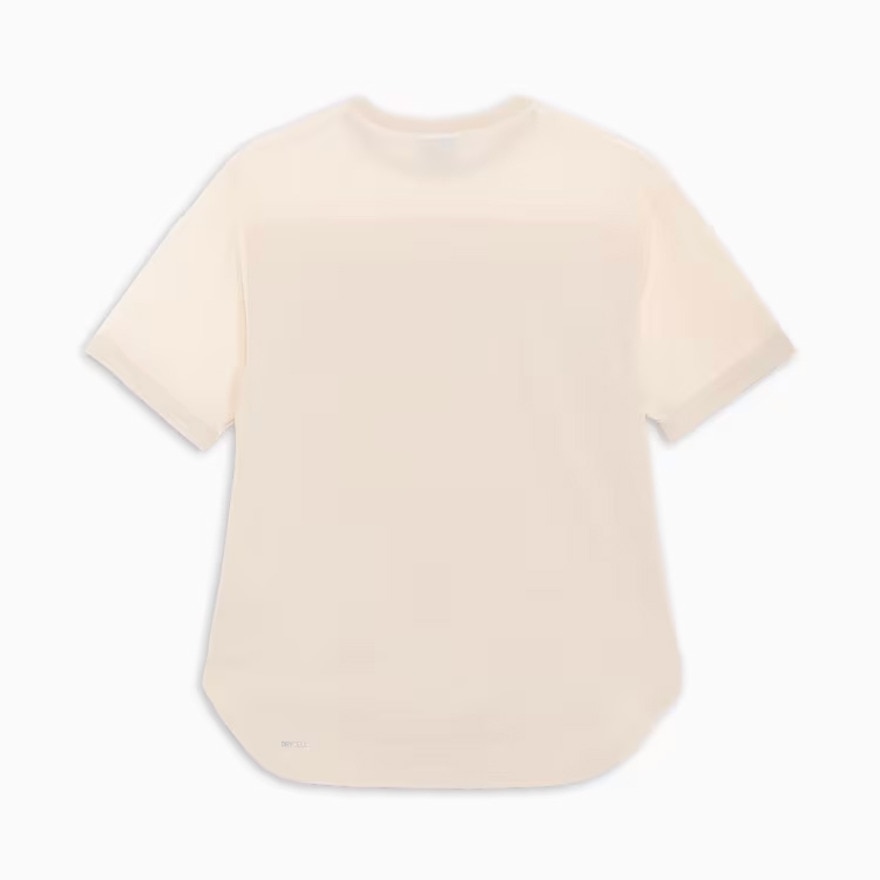 プーマ（PUMA）（レディース）ヨガ スタジオ ベーシック 半袖 Tシャツ 527014 87 BEG