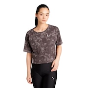 (レディース)トレーニング トレイン エッジ 半袖 Tシャツ 527021 79 BLK