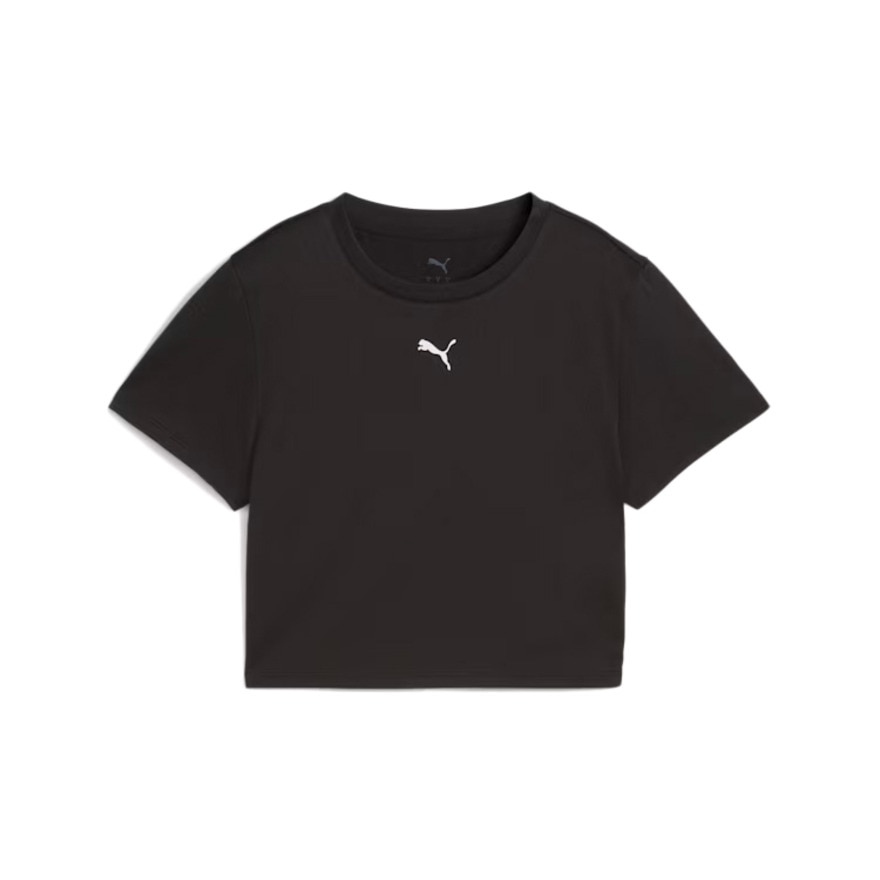 プーマ（PUMA）（レディース）トレーニング TAD エッセンシャル ベビー 半袖 Tシャツ 527329 01 BLK