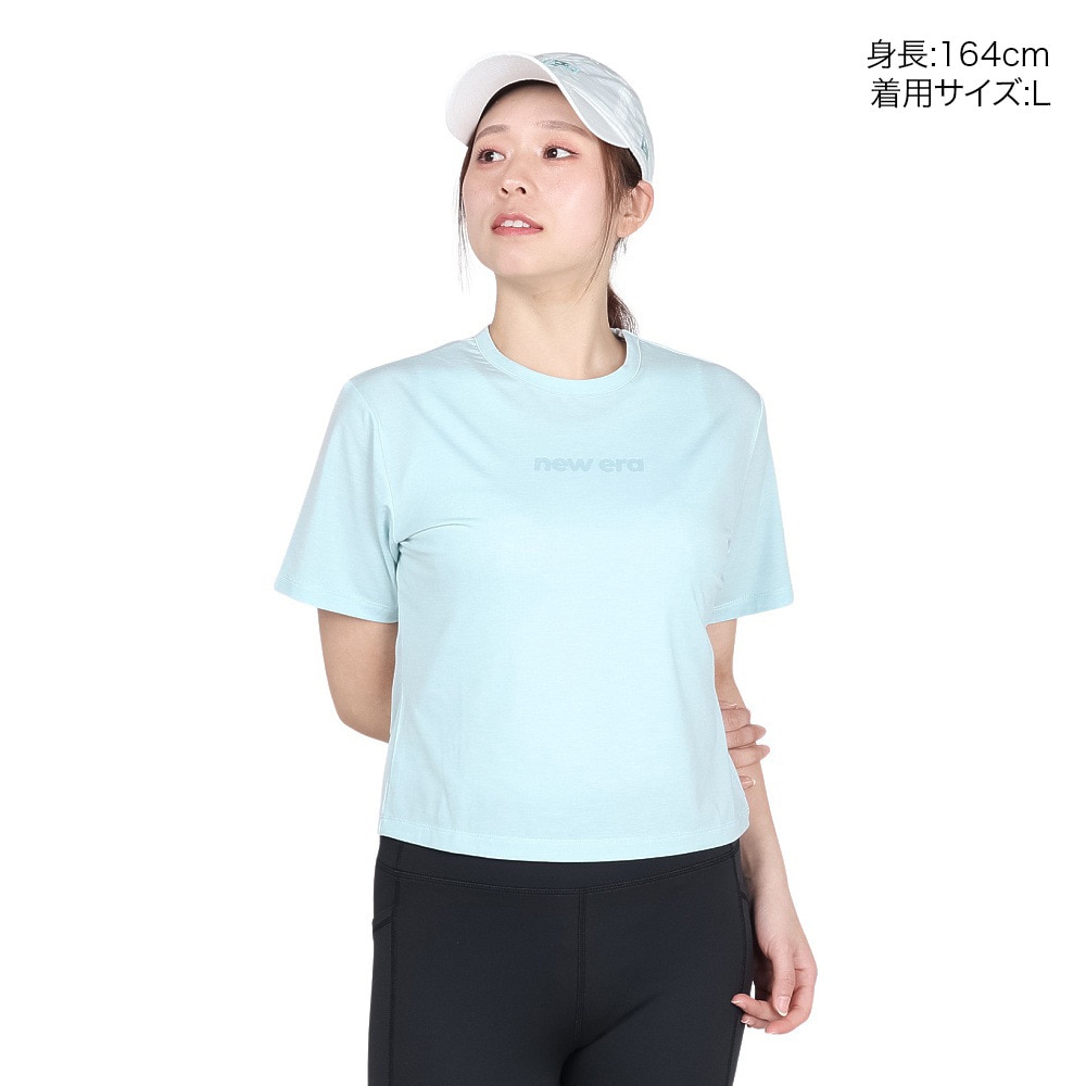 ニューエラ（NEW ERA）（レディース）パフォーマンスアパレル 半袖 テック ショート Tシャツ 14411943