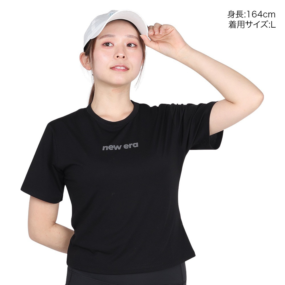 ニューエラ（NEW ERA）（レディース）パフォーマンスアパレル 半袖 テック ショート Tシャツ 14411944