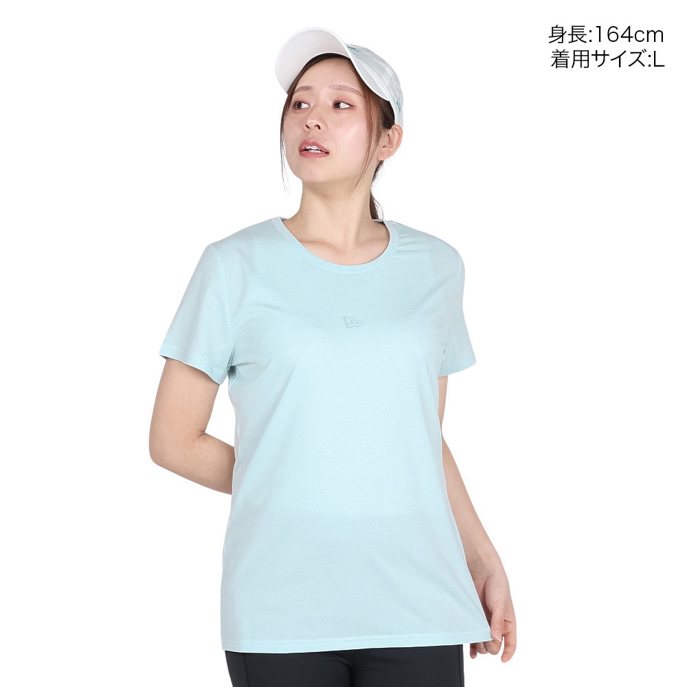 ニューエラ（NEW ERA）（レディース）パフォーマンスアパレル 半袖 テック ミドルレングス Tシャツ 14411945