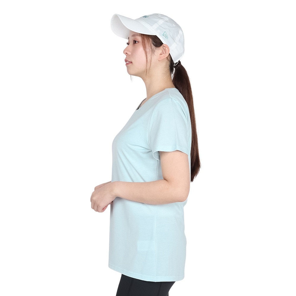 ニューエラ（NEW ERA）（レディース）パフォーマンスアパレル 半袖 テック ミドルレングス Tシャツ 14411945