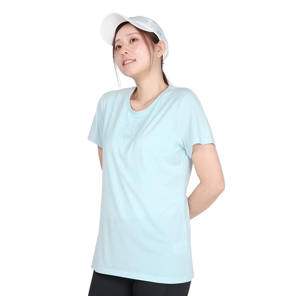 ニューエラ（NEW ERA）（レディース）パフォーマンスアパレル 半袖 テック ミドルレングス Tシャツ 14411945