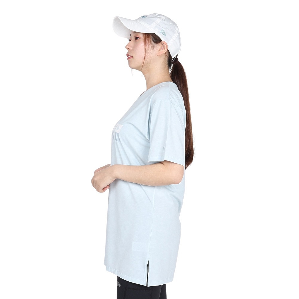 ニューエラ（NEW ERA）（レディース）パフォーマンスアパレル 半袖 テック ロングレングス Tシャツ 14411948