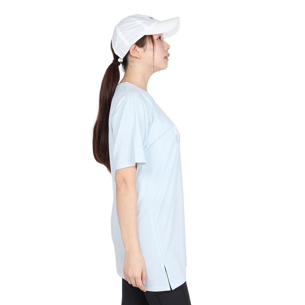 ニューエラ（NEW ERA）（レディース）パフォーマンスアパレル 半袖 テック ロングレングス Tシャツ 14411948