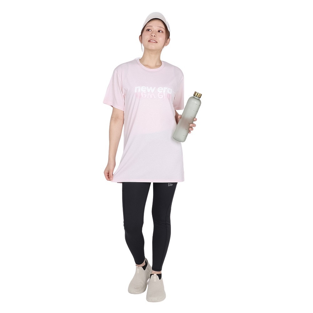 ニューエラ（NEW ERA）（レディース）パフォーマンスアパレル 半袖 テック ロングレングス Tシャツ 14411949