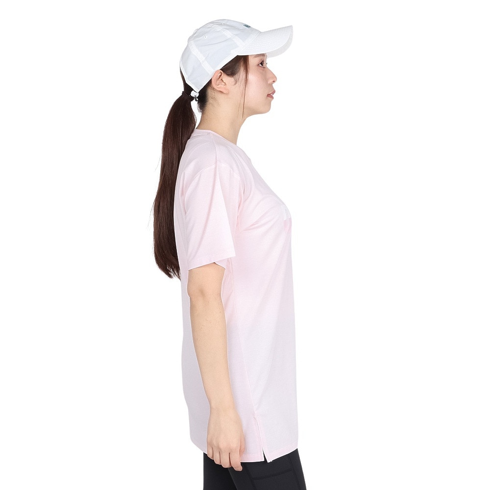 ニューエラ（NEW ERA）（レディース）パフォーマンスアパレル 半袖 テック ロングレングス Tシャツ 14411949
