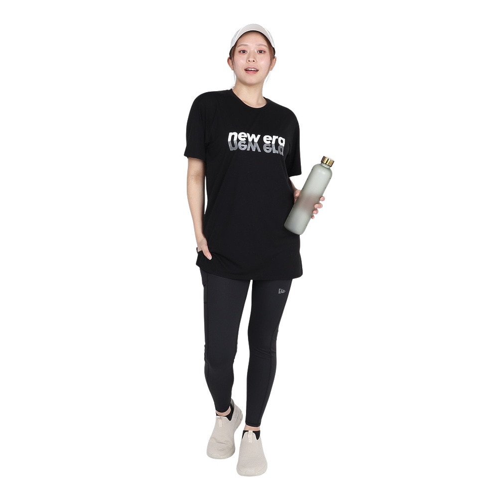 ニューエラ（NEW ERA）（レディース）パフォーマンスアパレル 半袖 テック ロングレングス Tシャツ 14411950