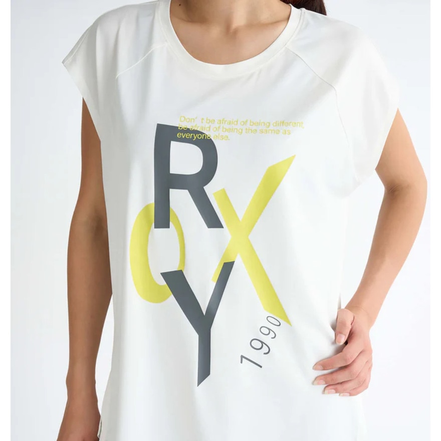 ロキシー（ROXY）（レディース）ENJOY THE DIFFERENCE Tシャツ 25SPRST251537WHT
