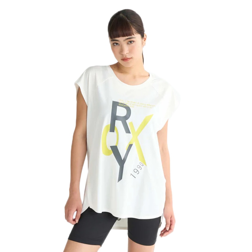 ロキシー（ROXY）（レディース）ENJOY THE DIFFERENCE Tシャツ 25SPRST251537WHT