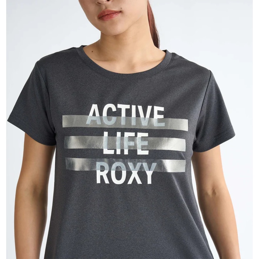 ロキシー（ROXY）（レディース）FLASHBACK Tシャツ 25SPRST251538GRY