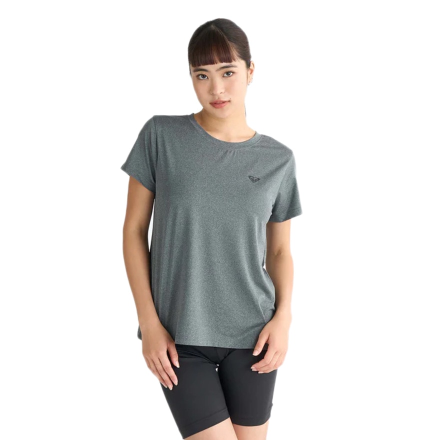 ロキシー（ROXY）（レディース）UPLIFTING LIFE Tシャツ 25SPRST251539GRY