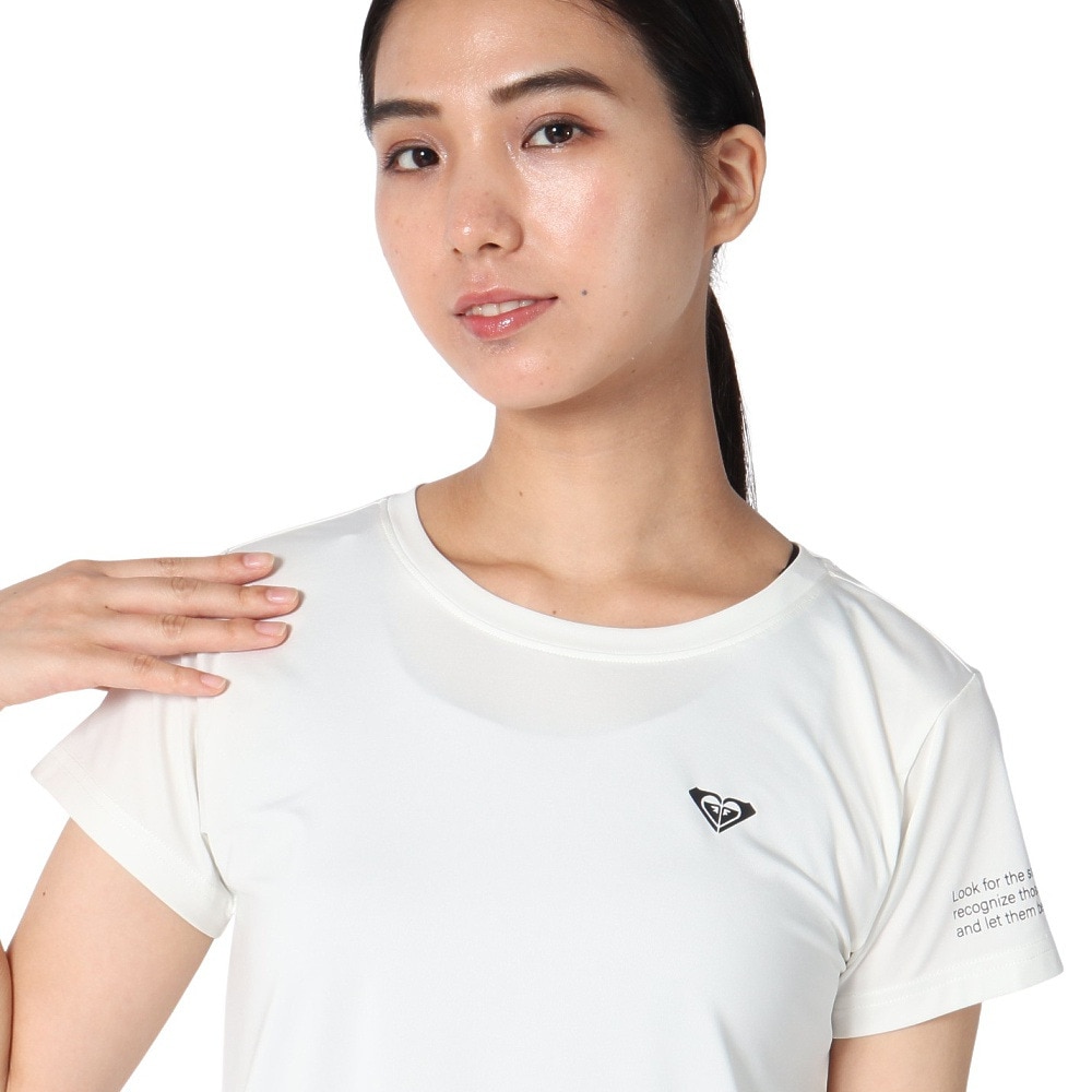 ロキシー（ROXY）（レディース）UPLIFTING LIFE Tシャツ 25SPRST251539WHT