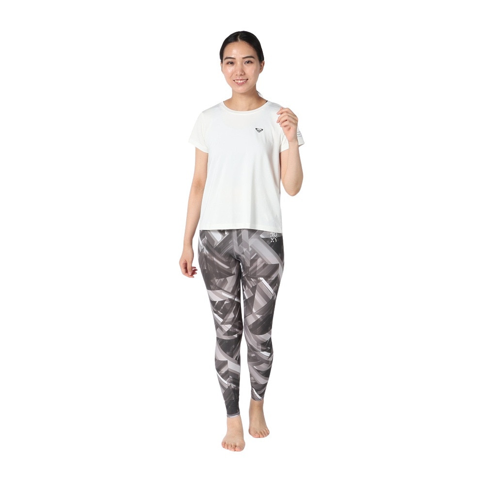 ロキシー（ROXY）（レディース）UPLIFTING LIFE Tシャツ 25SPRST251539WHT