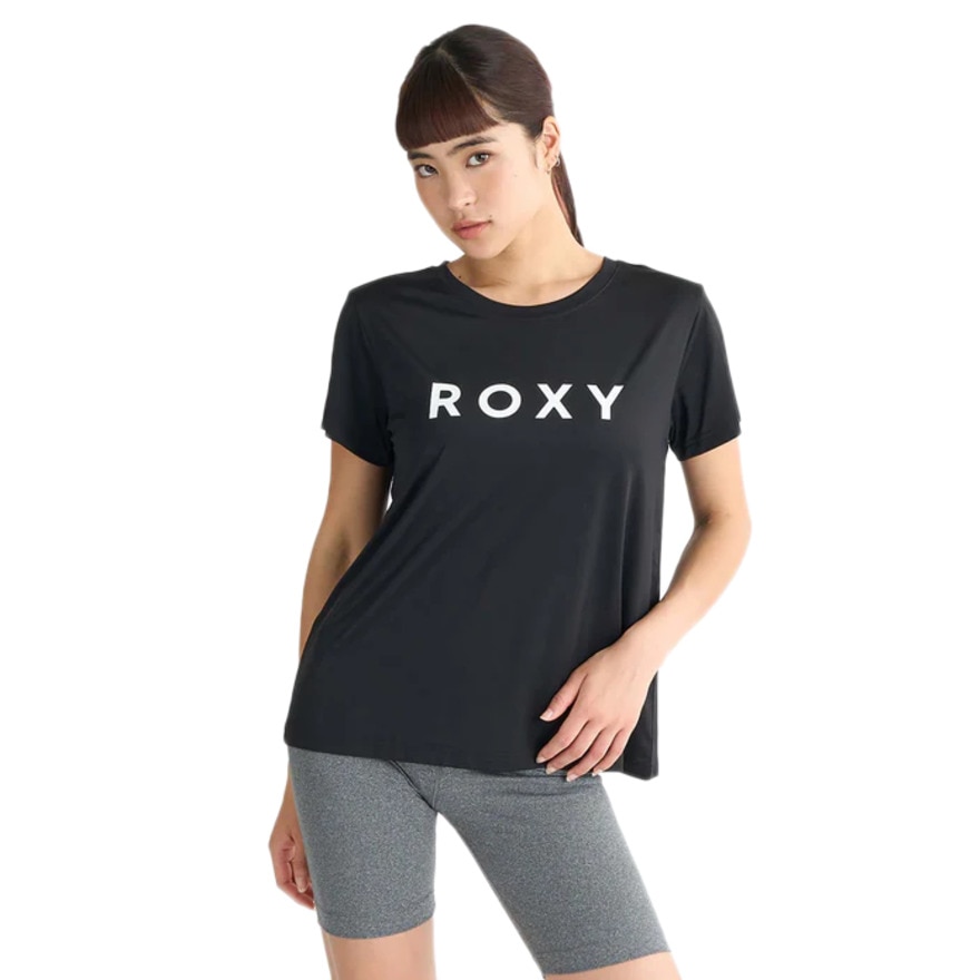 ロキシー（ROXY）（レディース）SIMPLICITY OF LIVING 半袖Tシャツ 25SPRST251540BLK