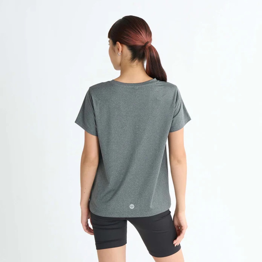 ロキシー（ROXY）（レディース）SIMPLICITY OF LIVING 半袖Tシャツ 25SPRST251540GRY