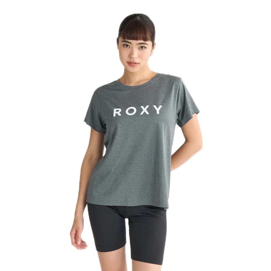 ロキシー（ROXY）（レディース）SIMPLICITY OF LIVING 半袖Tシャツ 25SPRST251540GRY