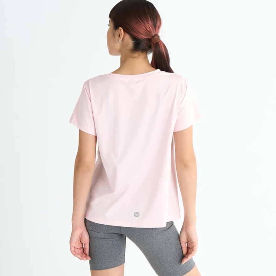 ロキシー（ROXY）（レディース）SIMPLICITY OF LIVING 半袖Tシャツ 25SPRST251540PNK