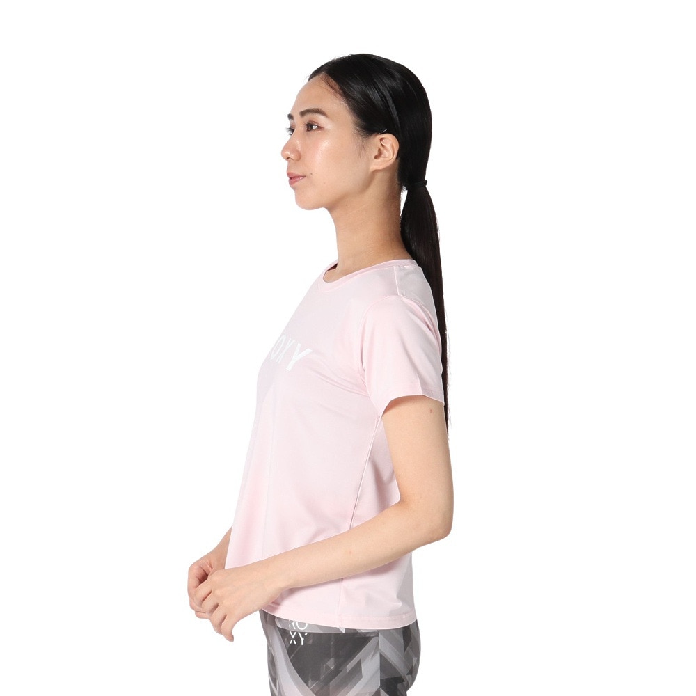 ロキシー（ROXY）（レディース）SIMPLICITY OF LIVING 半袖Tシャツ 25SPRST251540PNK