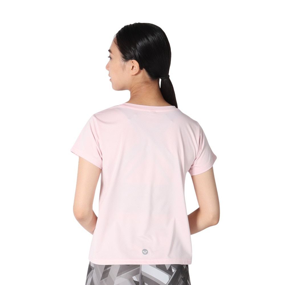 ロキシー（ROXY）（レディース）SIMPLICITY OF LIVING 半袖Tシャツ 25SPRST251540PNK