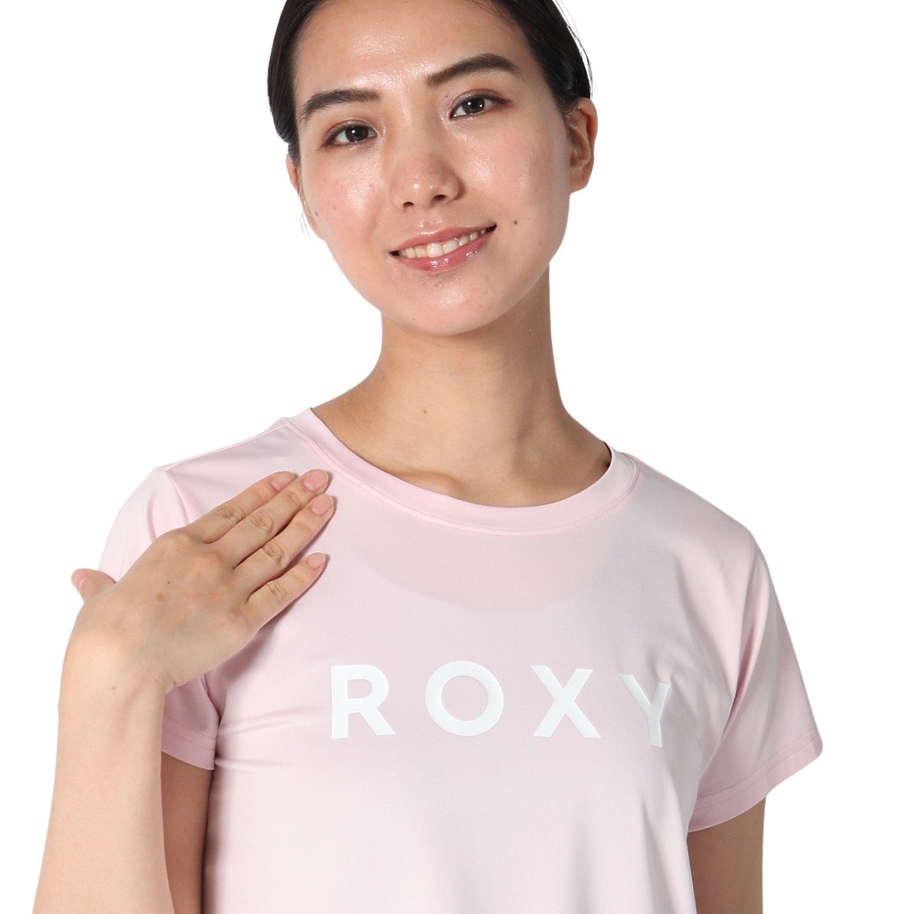 ロキシー（ROXY）（レディース）SIMPLICITY OF LIVING 半袖Tシャツ 25SPRST251540PNK