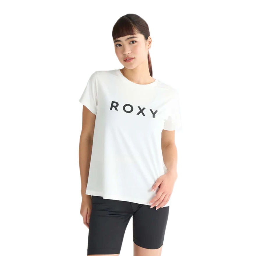 ロキシー（ROXY）（レディース）SIMPLICITY OF LIVING 半袖Tシャツ 25SPRST251540WHT