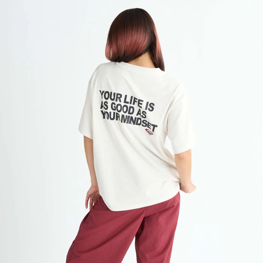 ロキシー（ROXY）（レディース）KEEP CLOSE 半袖Tシャツ 25SPRST251548LGY