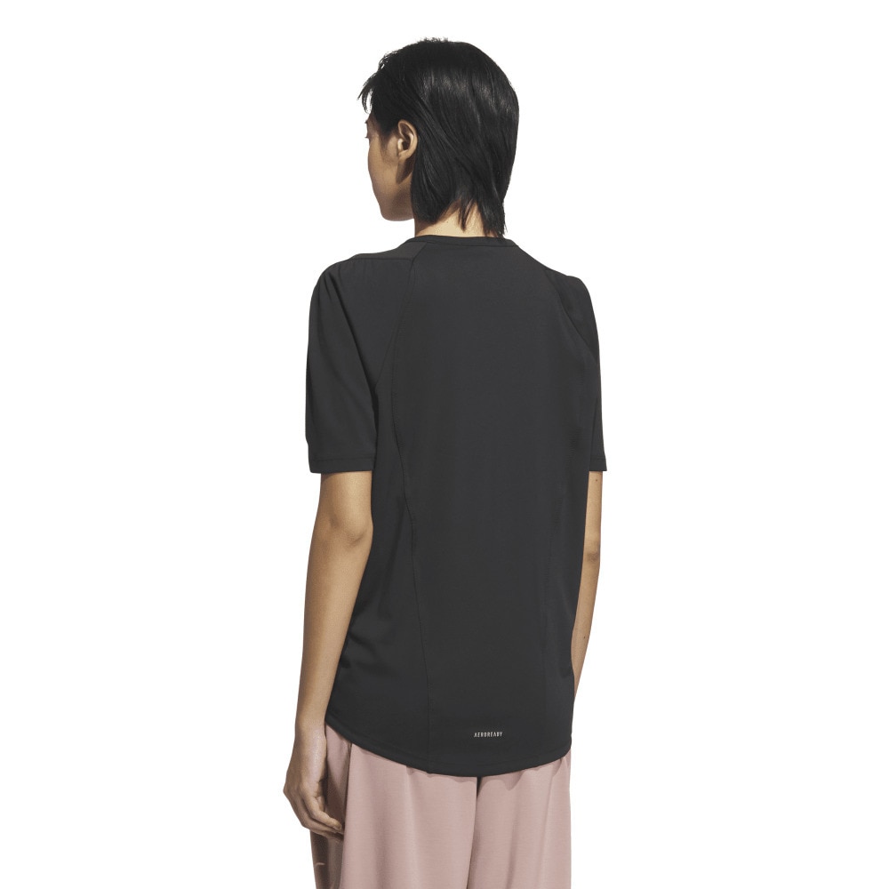 アディダス（adidas）（レディース）LUXFLOW スポーツ リラックスTシャツ KQD91-JP0035