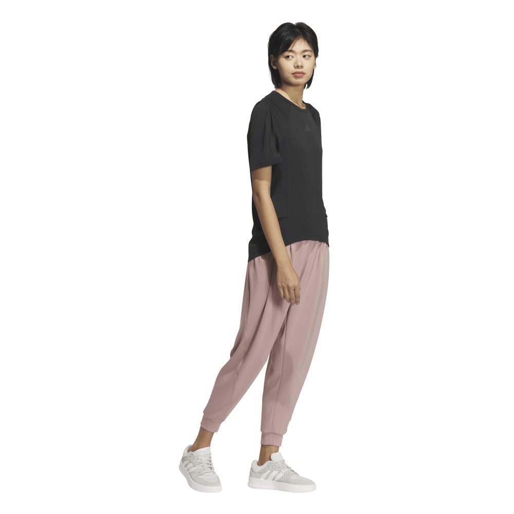 アディダス（adidas）（レディース）LUXFLOW スポーツ リラックスTシャツ KQD91-JP0035
